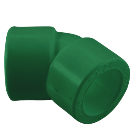угольник пп 45гр. sdr 17 d250 antifire green