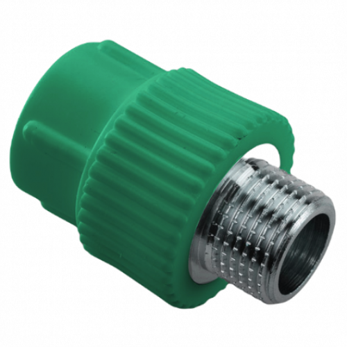 муфта комбинированная пп d32-1" нр antifire green