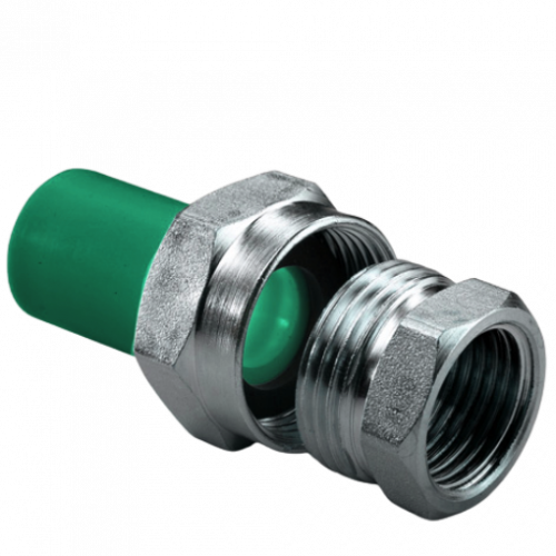 муфта комбинированная разъемная пп d50-2″вр green antifire